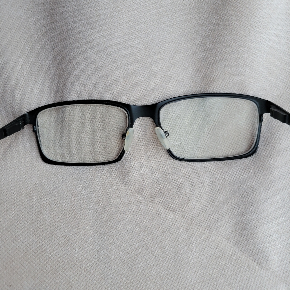 Oakley Steel Black Rectangular Glasses - image 4